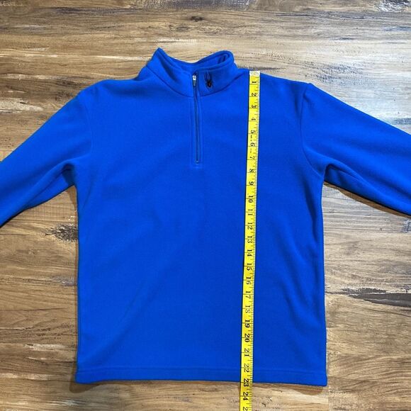 Spyder Blue Quarter Zip Fleece Pullover - Picture 7 of 8